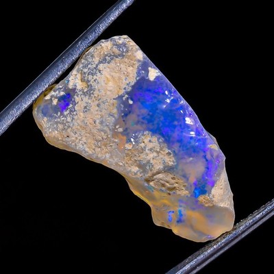 100% Natürlicher Äthiopischer Opal Roh 11,75 ct 13x24x8 mm CS_187, Neu