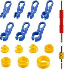 16Pcs Fuel Line Disconnect Tool Set, 1/4 5/16 3/8 1/2 5/8 3/4 7/8 Inch 16Pcs