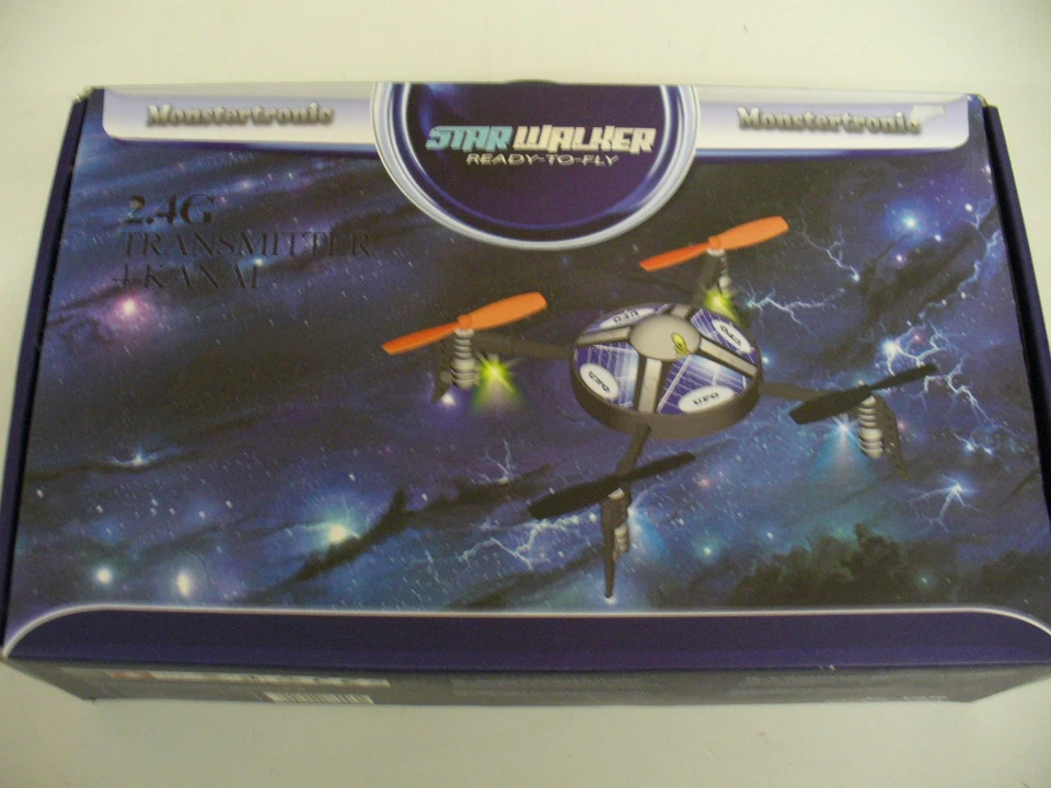  Mini Drohne - 2,4Ghz Quadrocopter Monstertronic die ideale Wonzimmerdrohne - Bild 2 von 4