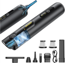 Car Vacuum Portable Cordless, 26000Pa High-Power Handheld Vacuum Air Duster wi