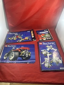 LEGO Technic Vintage Lot Boxes, Manuals, and Parts