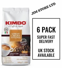 Kimbo Espresso Crema Intensa Coffee Beans 1,2,3,6kg Italian Medium Dark  11/13