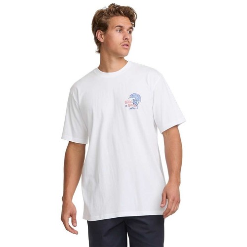 Billabong Good Signs SS T-Shirt - White - Picture 3 of 4