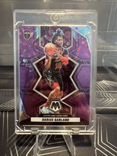 2021-22 Panini Mosaic - Darius Garland #95 Purple Fast Break Prizm /50