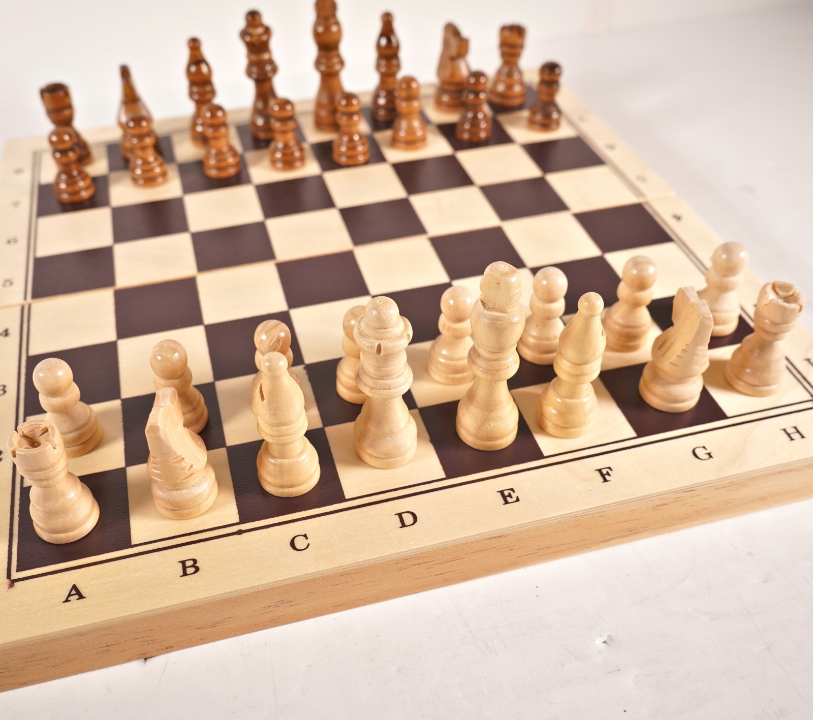 Aquamarine Games 3in1 Chess, Droughts & Backgammon Complete Used VGC
