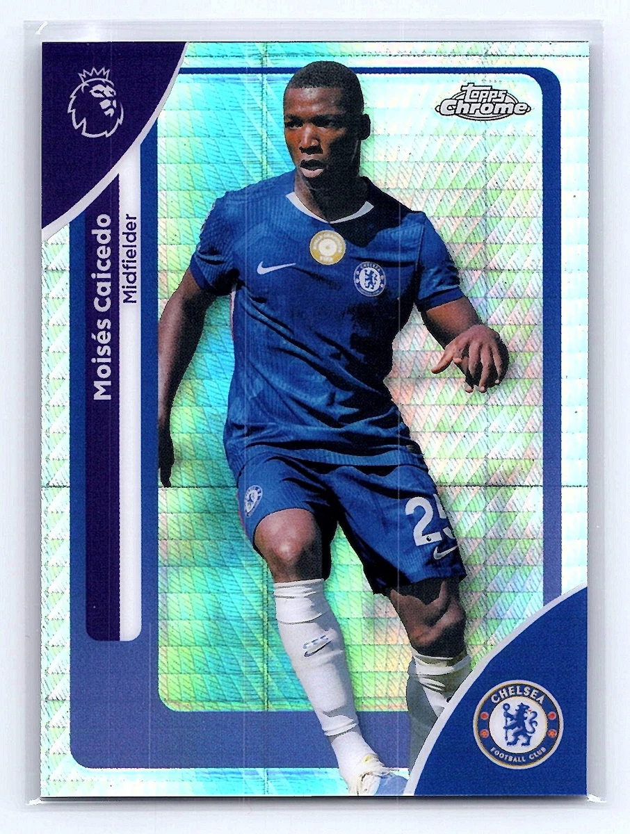 Moisés Caicedo 2026 Topps Chrome Premier League #67 Prism