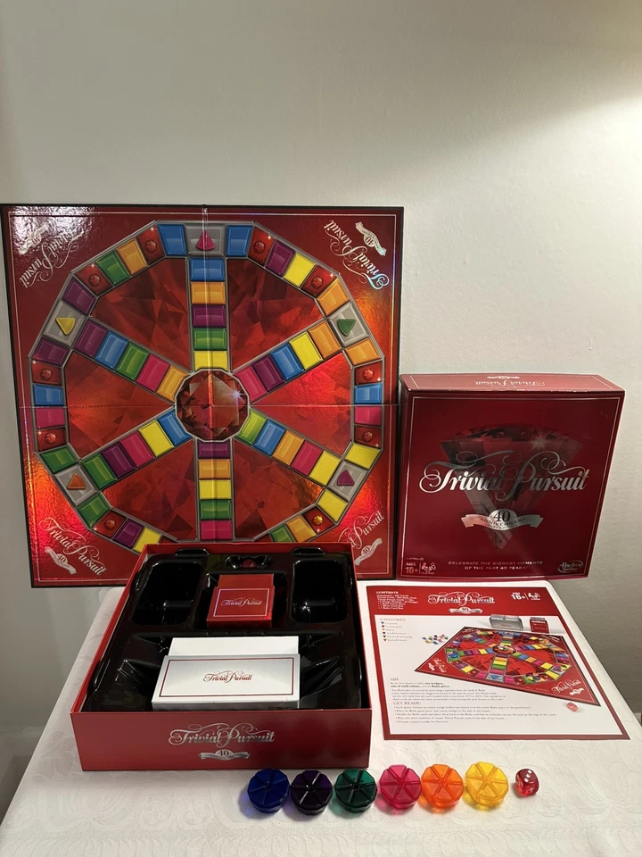 Trivial Pursuit 40th Anniversary Ruby Edition - Image 2 of 4