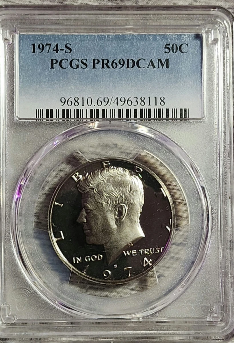 PR 69 Graded 1974 Kennedy US Half Dollars (1964-Now) for sale | eBay