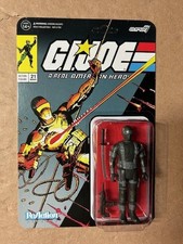 G.I. Joe Figure Super7 Reaction Snake Eyes SDCC Exclusive Rip Sleeve Tattoo