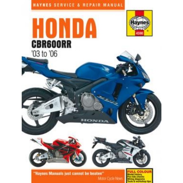 Honda Motorrad CBR600RR (2003-2006) Reparaturanleitung Haynes-image