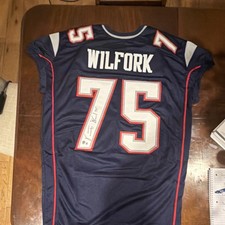 Vince Wilfork New England Patriots Autographed Jersey Beckett Authenticated