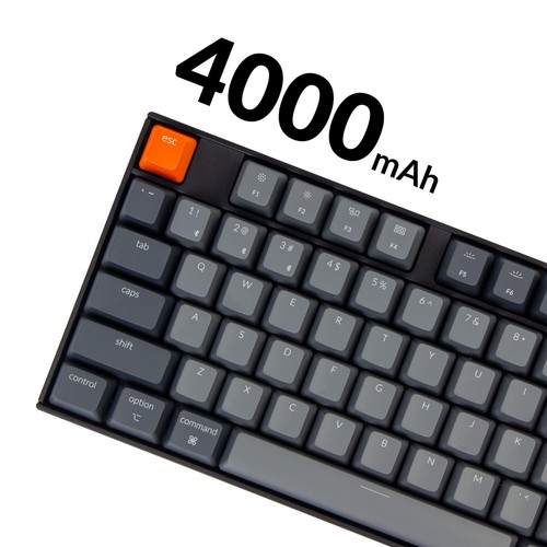 K10 Full Size Layout Bluetooth Wireless/USB Wired Mechanical Gaming Keyboard ... - Picture 5 of 8