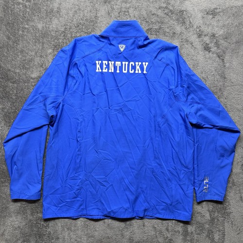 Nike Kentucky Wildcats Jacket Mens 3XL Blue Long Sleeve Full Zip Elite NCAA - Picture 9 of 12