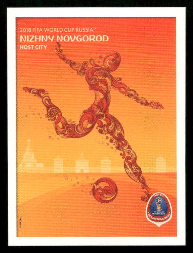 2018 Panini World Cup Russia Sticker #28 Nizhny Novgorod HOST