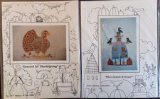 Mosey N Me - Dressed For Thanksgiving  Who's Scrared of Crows - Cross Stitch