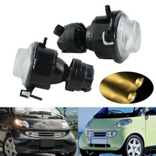 2x Warmweiß Frontstoßfänger Nebelscheinwerfer für Smart Fortwo Coupe 450 2004-07