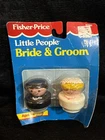Sealed 1990 Vintage Fisher Price Little People Bride Groom 2390 Box SEE PICTURES