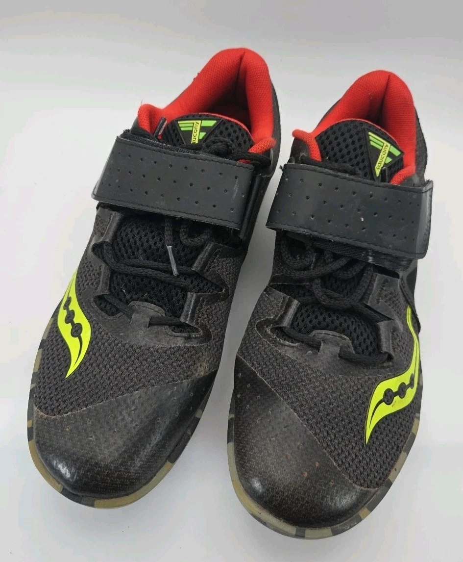 Saucony Unleash SD Men 10 Blue Orange Track Field Throwing Shoes S29035-1 Pro Used Throwing Shoes | eBay main image 3
