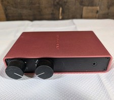 NUFORCE ICON RED PC LAPTOP DESKTOP BOOKSHELF AUDIO AMPLIFIER AMP WITHOUT CABLES