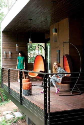 Hinkley Lighting - Aria - 1 Light Medium Outdoor Hanging Lantern in - Picture 2 of 4