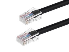 Monoprice Cat5e Ethernet Patch Cable - 3ft - Black, RJ45, 350Mhz, UTP, 24AWG