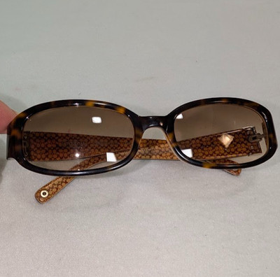 Coach Lindsay S429 Eyeglass Sunglass Frames Rectangular Tortoise 52 18 130 mm
