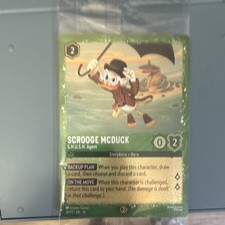 Disney Lorcana TCG Scrooge McDuck S.H.U.S.H. Agent Promo Foil 149/P1