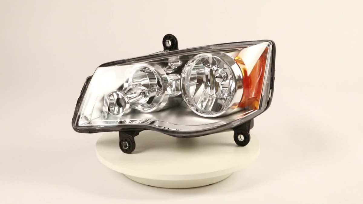 Een paar Koplampen Montage Compatibel 2011-2019 Dodge