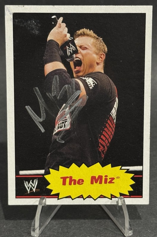 2012 Topps WWE #27 The Miz Heritage Autographs