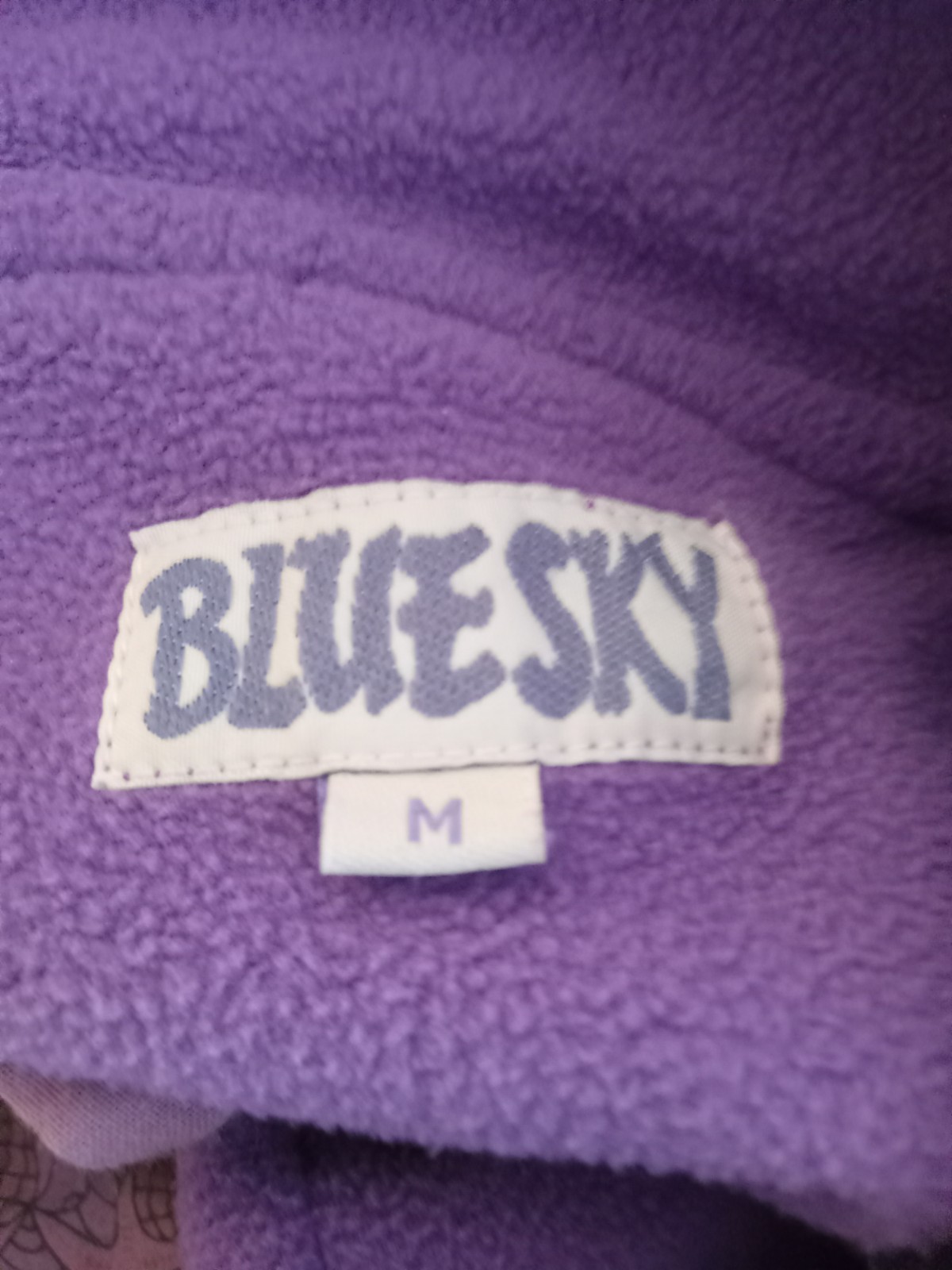 Blue Sky Women's Purple Patchwork Jacket Size Med… - image 6
