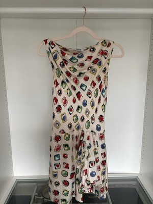 Moschino cheap and chic Jewel Print Dressato In Gossip Girl Da Blair