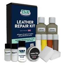 BEIGE Leder Reparatursatz für Löcher, Risse, Kratzer, Verbrennungen etc. in Möbeln