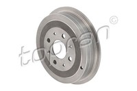 2X Topran 207 656 Bremstrommel Hinten Passend FüR Fiat Opel