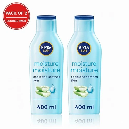 Pack of 2 Nivea Sun After Sun Moisture Lotion 400ml