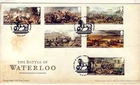 GB 2015  BATTLE OF WATERLOO STAMPS FDC
