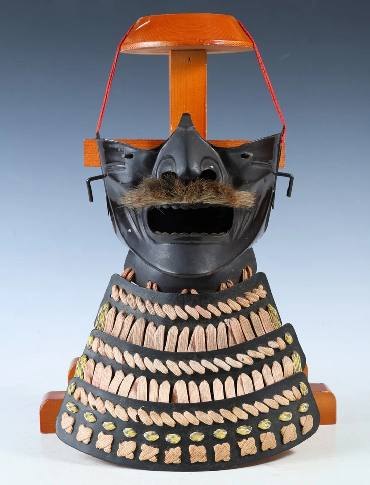 Vintage Japanese Samurai Menpo -Wearable- Marutake Product Tsushima - Image 2 of 4