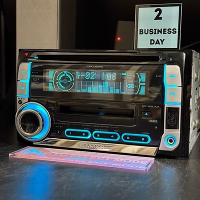 Kenwood DPX-U60MD 2DIN CD MD AUX USB Car Audio Added Bluetooth Tested In Stock