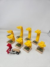 Brio World Wooden Railway Sky Train Supports Train 33925 Tank Engine VGUC