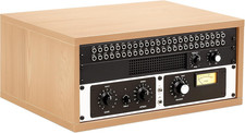 Estuche compacto de madera para audio de 4U para equipo de estudio - Acabado roble