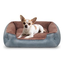 Dog Bed, Soft Calming Sleeping Puppy Bed, Comfortable and Breathable Dog Cat ...