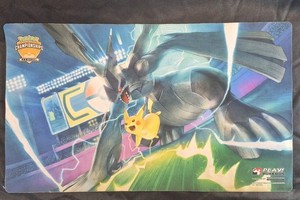 Pokémon TCG Regional Championship Pikachu & Zekrom Tag Team Playmat See Pics