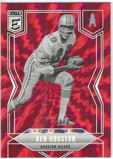 2025 Elite KEN HOUSTON Houston Oilers Aspirations Shimmer # 96 #'d/999