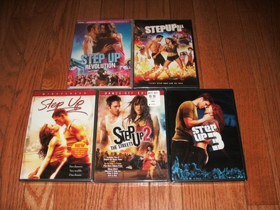 Brand New Sealed. Step Up complete set of 5 on DVD. 1, 2, 3, Revolution & All In