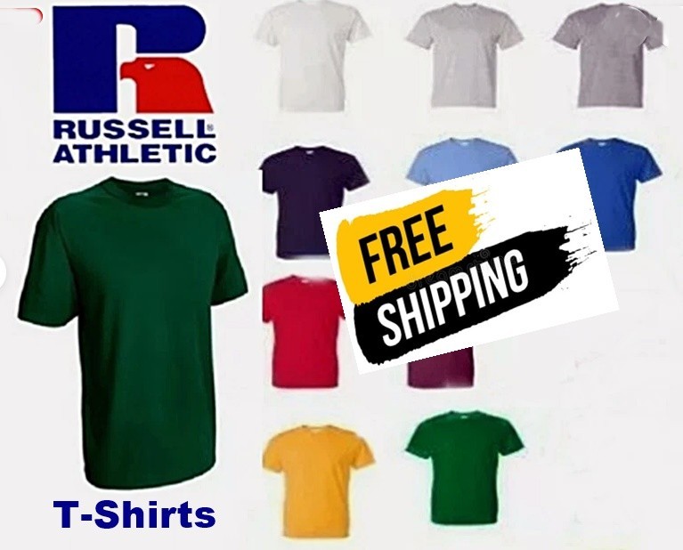 Buy Russell Athletic 64030MK Adult Men's NuBlend New Blank T-Shirt