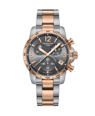CERTINA Men Analog Quartz Casual Watch Classic Dress Silver color Dial Waterproo