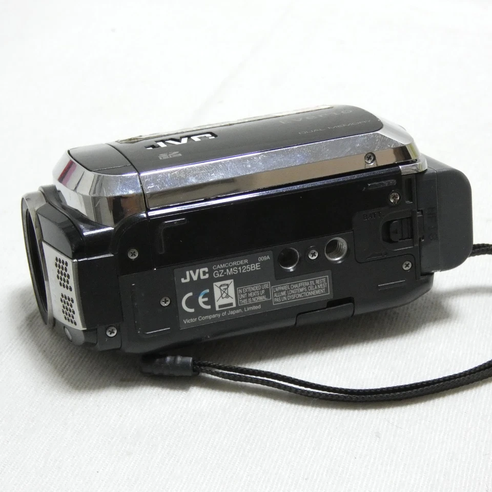 HS POUR PIECES / JVC GZ MS125BE EVERIO DUAL SD CAMESCOPE VIDEO CAMERA - Photo 4/4
