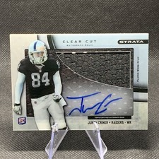 2012 Topps Strata Football Clear Cut Autograph Relic Guide 55