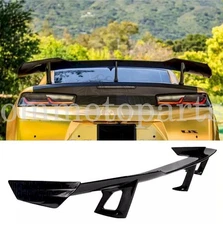 Gloss Black For Chevy Camaro 2016-2021 ZL1 1LE Style Rear Trunk Spoiler Wing US