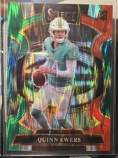 Quinn Ewers RC Green Black Shock Prizm 2025 Select Concourse Dolphins