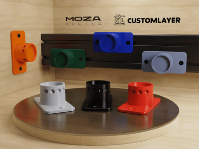 MOZA - SIMAGIC - NRG | Quick Release Holder | QR | Wand- Simrighalterung